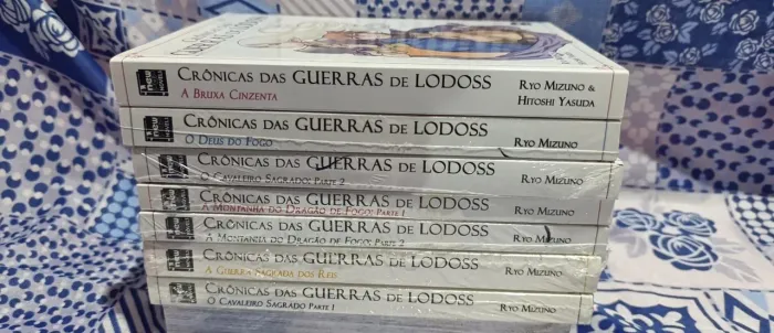 Livro Novel Guerra de Lodoss