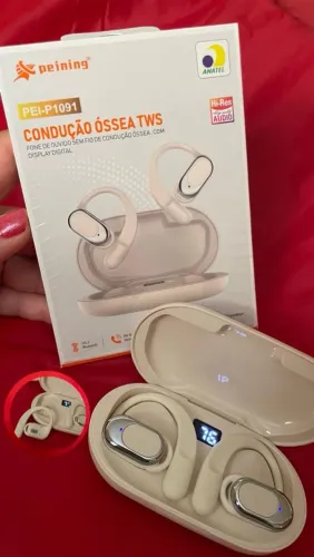 Fone Bluetooth Peining Condução Ossea novo