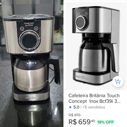 Cafeteira Britânia 