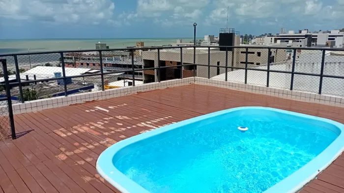 Apto no bessa menos de 130m da praia