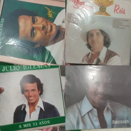 Disco de vinil "ANTIGOS" 18 unidades.