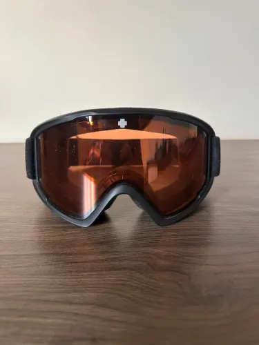 óculos de snowboarding spy para neve intensa alta proteção e visão perfeita
