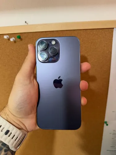 Iphone 14 pro max roxo perfeito estado