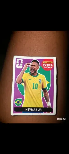 Figurinha do Neymar