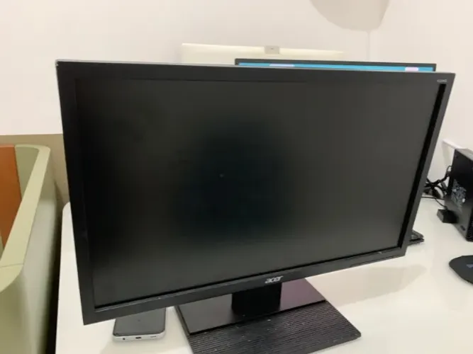 Monitor Acer 21.5 V226hql Hdmi Vga Preto