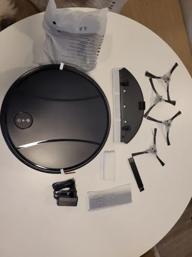 Robô Aspirador Inteligente 3 em 1 Wi-Fi (Totalmente Novo na Caixa)