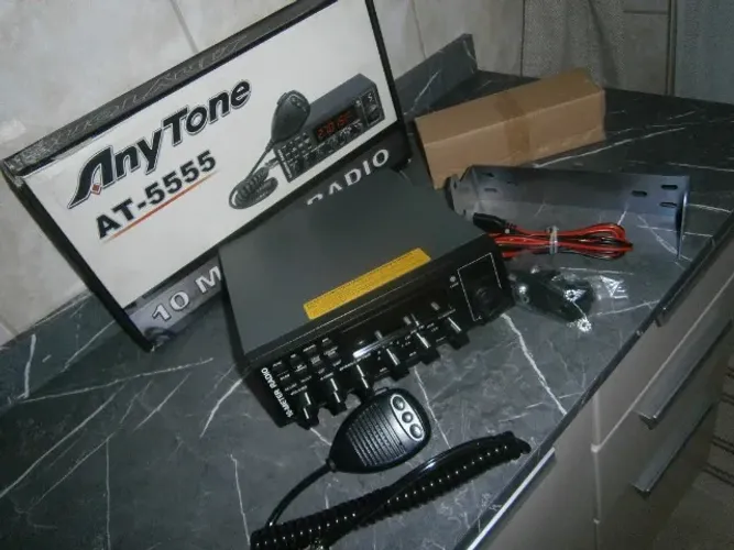 RADIO PX ANYTONE AT-5555 ! SEMI-NOVO ! EXCELENTE ! ( ORIGINAL ANYTONE ) !!!