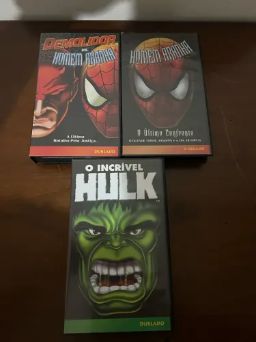 Lote Fitas VHS Marvel
