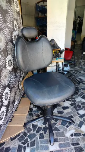 Cadeira de salão reclinável