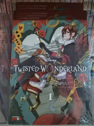 Mangá Twisted Wonderland Vol. 1 (LACRADO-NOVO) livro de heartslabyul Editora UNIVERSO GEEK