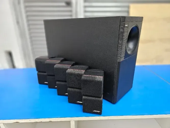 CAIXAS ACÚSTICAS 5.1 BOSE ACOUSTIMASS 10 [FUNCIONANDO]