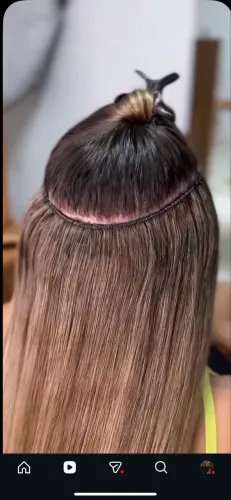 Manutenção mega hair 
