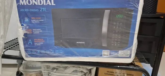 Micro-ondas Mondial 21L Preto
