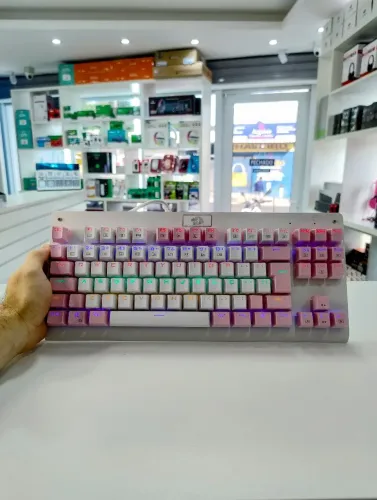 Teclado Gamer Redragon Dark Avenger Lollipop TKL Rainbow