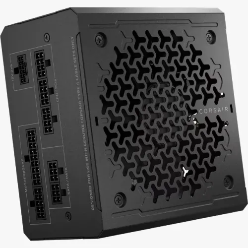 Fonte ATX CORSAIR RM750e (2025) 750W Cybenetics Platinum ATX 3.1 PCIE 5.1 12V-2x6 Modular