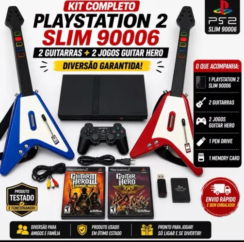 Kit play 2 mas guitarra