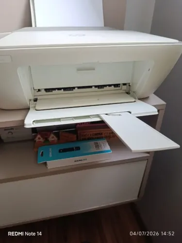 Impressora Multifuncional HP DeskJet 2776 Wi-Fi - Imprime, Copia e Escaneia