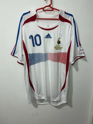 Camisa França Final da Copa 2006 Zidane 10