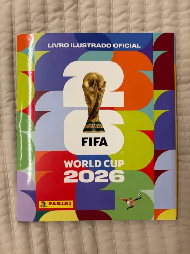 Álbum Copa do Mundo COMPLETO (capa brochura)