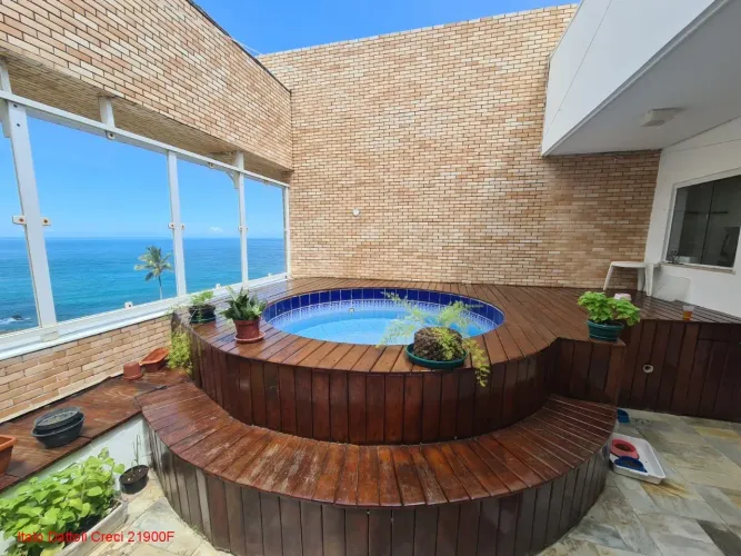 Excelente Cobertura Duplex, Planta Original 2 suítes, Rua Morro do Escravo Miguel, Ondina,