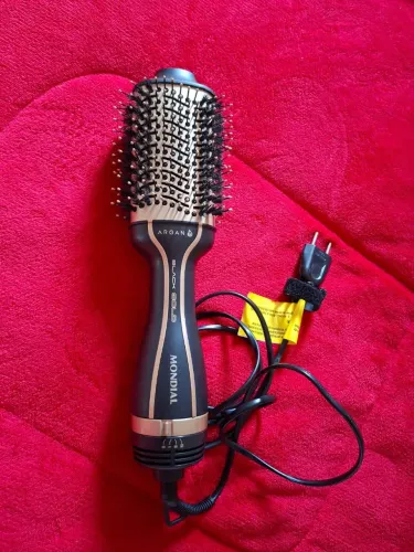 Escova Secadora Mondial Black Gold Argan Es15 1200w Bivolt SEMINOVA
