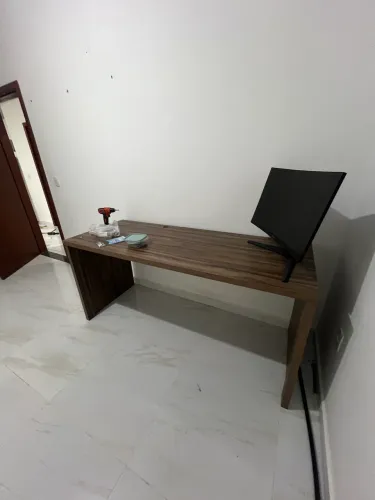 Mesa de Escritório MDF Marrom