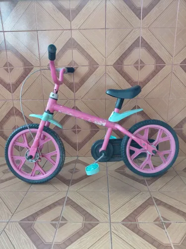 Bicicleta infantil rosa