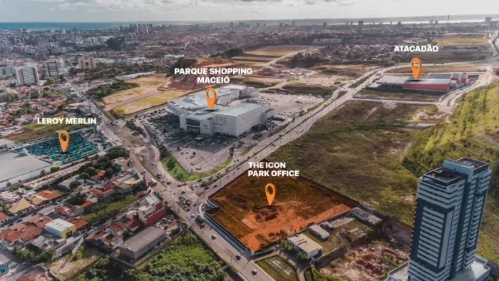 Sala Comercial com Vista Mar em Andar Alto à venda no The Icon em Cruz das Almas