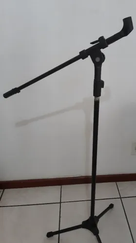 Kit Suporte Estante De Partitura Pedestal e 2 pedestal para microfone