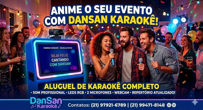 Aluguel/locação de Máquina de Karaokê