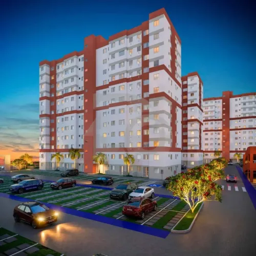 Pérolas do Mar  Apartamento na Planta com Lazer Completo