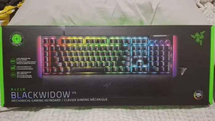 Teclado Razer Blackwidow V4 - Novo Lacrado