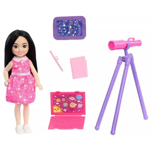 Boneca Barbie Chelsea Astrônoma Mattel 