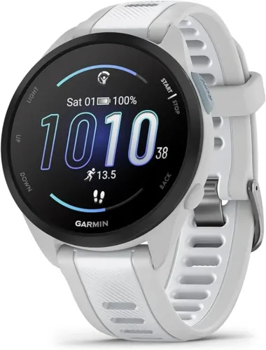 Garmin Relógio Forerunner 165 - 43mm com Monitor Cardíaco de Pulso e GPS