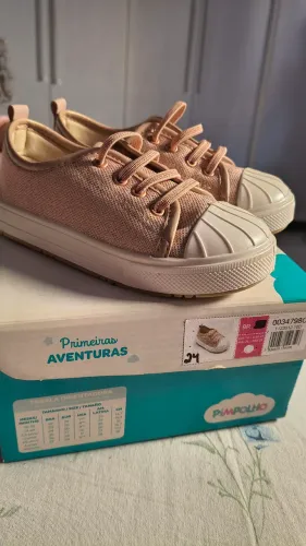 Tênis infantil feminino Pimpolho 