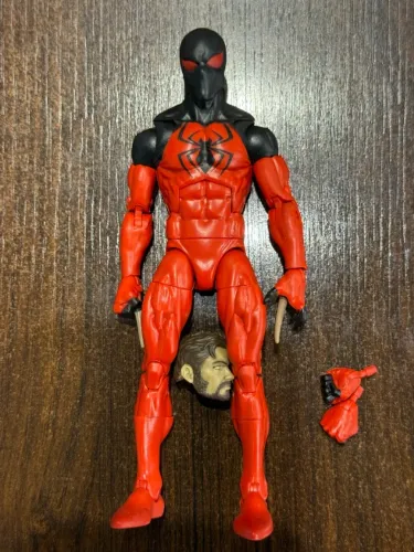 MARVEL LEGENDS SCARLET SPIDER KANE WAVE SP/DR