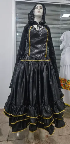 Conjunto pombagira 3 peças 