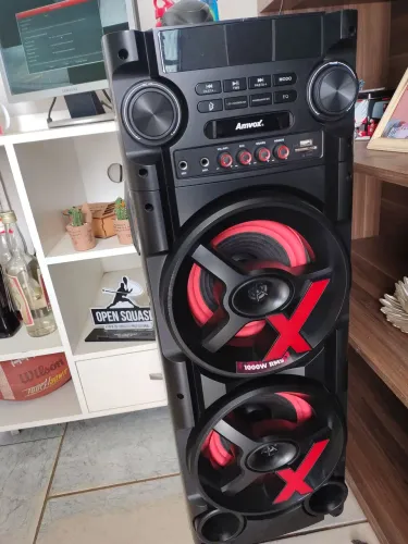 Vendo caixa de som Amvox Ac 1000 funcionando perfeitamente.