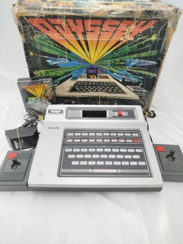 Antigo vídeo game Odyssey Philips completo