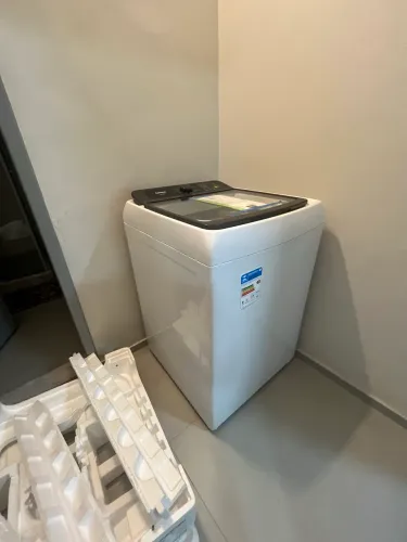 Máquina De Lavar Cwn15ab 15kg Branca Consul Cor Branco - 110v