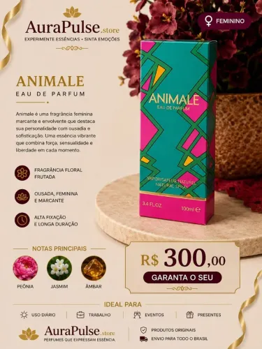 Perfume Animale Feminino 100ml Original