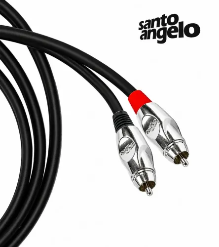 Cabo RCA x RCA Profissional Blindado 1,8 Metros Santo Ângelo 