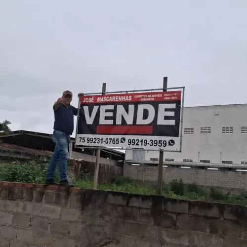 Excelente terreno  murado próximo a Av Noide Cerqueira ckm 1.800m/2