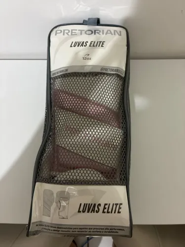 Kit Boxe / Muay Thai Pretorian Elite 12oz - Luvas, Bandagem e Bucal
