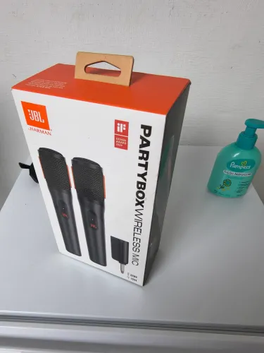Microfone sem fio JBL novo, na caixa lacrada
