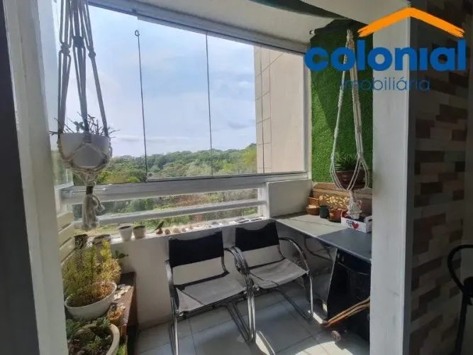 APARTAMENTO NO RESIDENCIAL PARQUE CENTENÁRIO COM 2 DORMITÓRIOS, 1 VAGA COBERTA SACADA COM