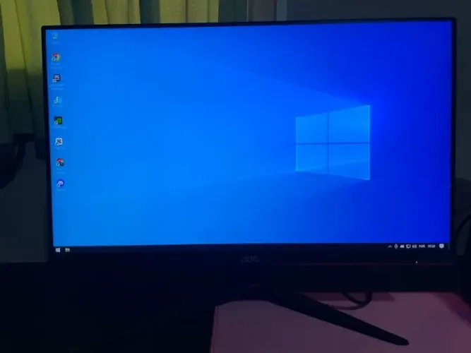 Monitor Gamer AOC 100HZ e 120HZ com Overclock (Com suporte Multiarticulado)