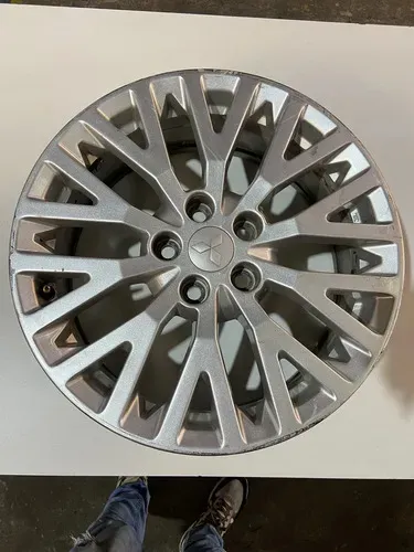 Roda Avulsa Mitsubishi Lancer Gt 2015 2016 Aro 18 Prateado