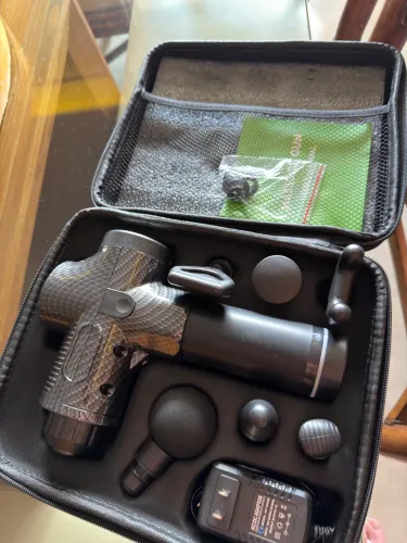 Pistola massagem