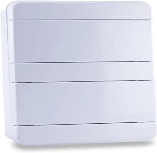 force line - quadro distribuicao 16 disjuntores din branco - embutir